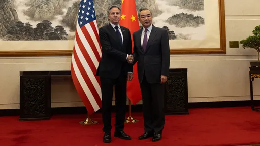 布林肯會王毅「聽不清x7」　美使館po談話內容被小粉紅酸爆