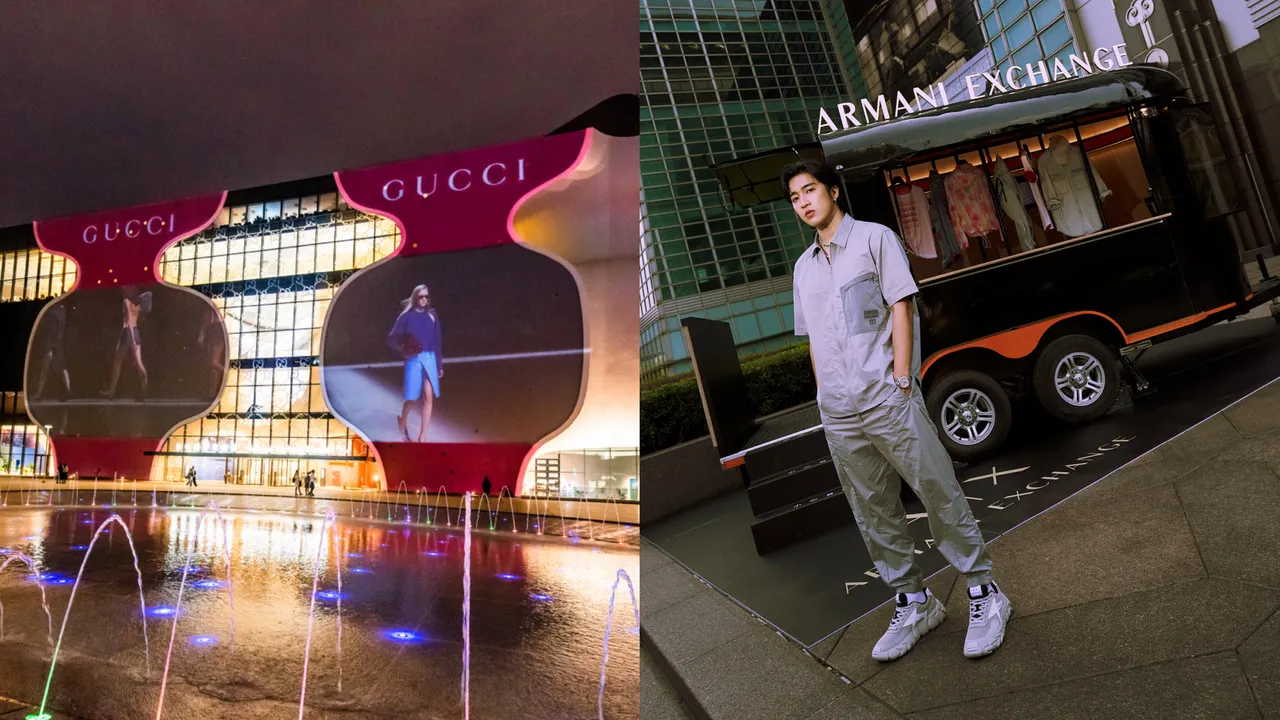 時尚品牌GUCCI和A|X Armani Exchange,分別在臺中歌劇院和台北101打造光影藝術與復古巴士,且兩者都已進入結束倒數階段。品牌提供