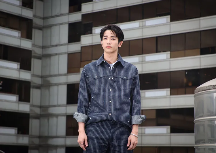 劉以豪在港片《白晝如焚》化身上加油站大夜班的陰鬱男盧子峰。攝影中心攝