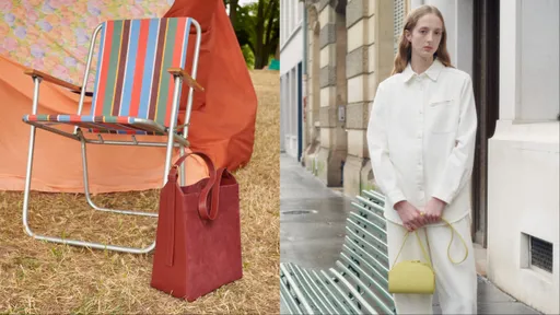 A.P.C讓媽咪快速化身「時髦精」　端小牛皮復古半月包太優雅