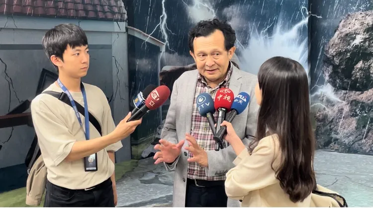 台大地質科學系教授陳文山。記者林則澄攝