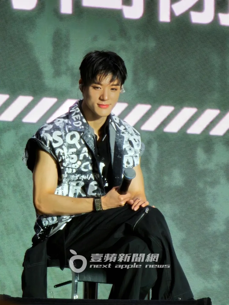 JENO承諾下次來台開演唱會。讀者提供