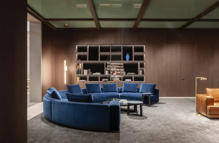 Molteni&C米蘭家具展展區。品牌提供