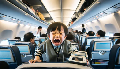 小孩搭飛機哭鬧「不應責罵」？旅客怒：花大錢不是為了同理心