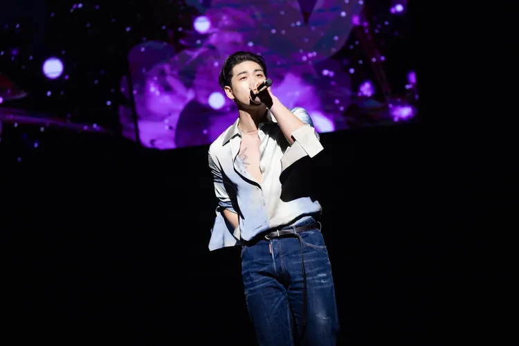 白虎在Zepp New Taipei開唱。D-SHOW提供