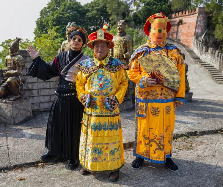 黃明志《龍的傳人》MV場景曝光，全都在台灣萬里長城拍攝。林務局長提供