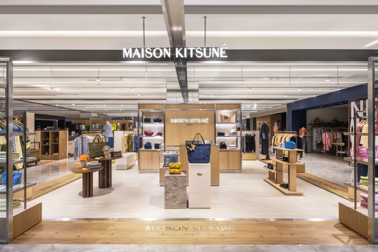 Maison Kitsuné台中新光三越全新門市。品牌提供