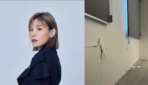 7.2大地震|李佳薇3千萬房產受損慘況曝光 牆面大片剝落:不知該不該回家
