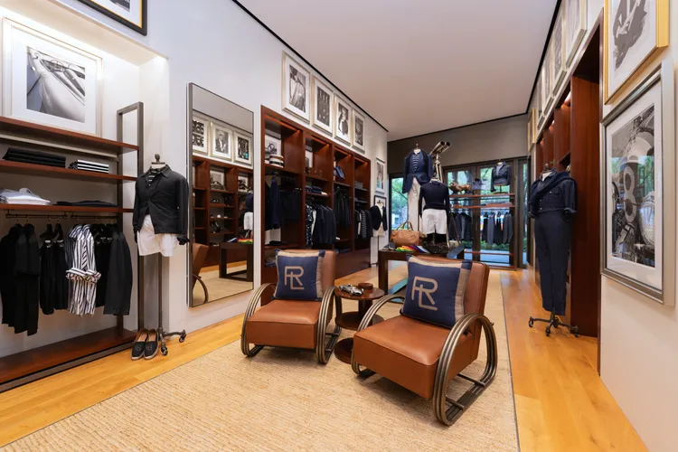Ralph Lauren板橋大遠百紫標精品店沿襲一貫的美式典雅風格。品牌提供