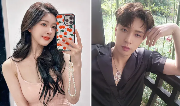 趙露思與張藝興緋聞再起。翻攝2人微博