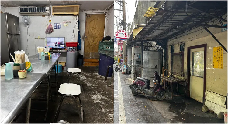 阿珍米干環境讓衛生局認為需要改善。翻攝自我是龍岡人臉書社團