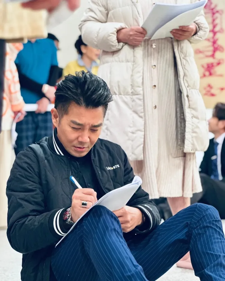 謝承均彩排模樣。三立提供