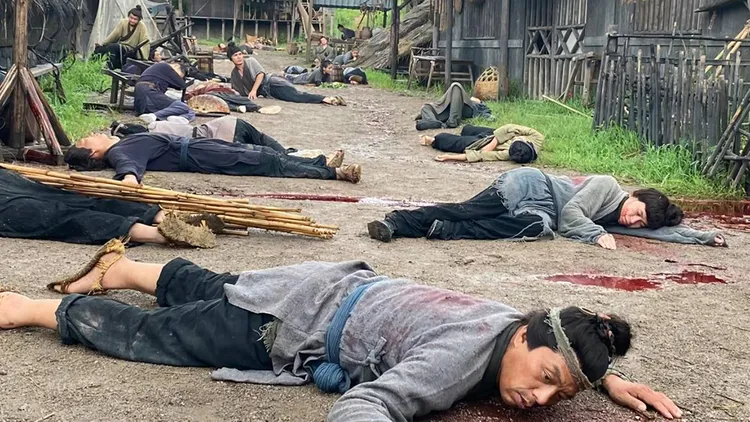 「北京小影子」分享拍攝現場。翻攝自「北京小影子」推特