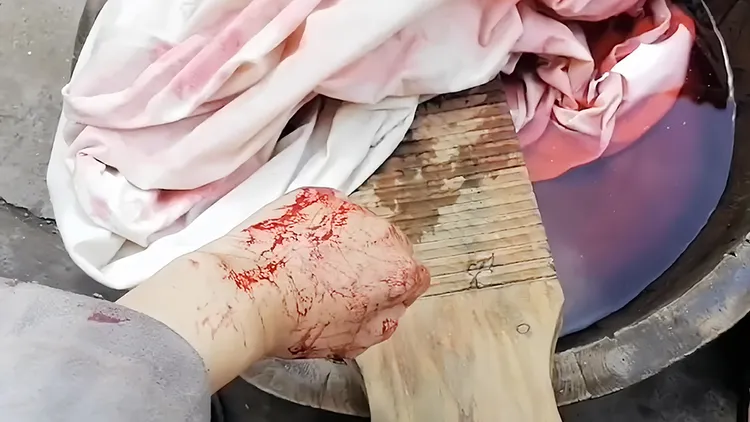 「北京小影子」分享自己拍戲後的情況。翻攝自「北京小影子」推特