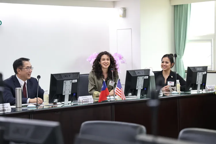 朴香吟期待台美未來關係更緊密。市府提供