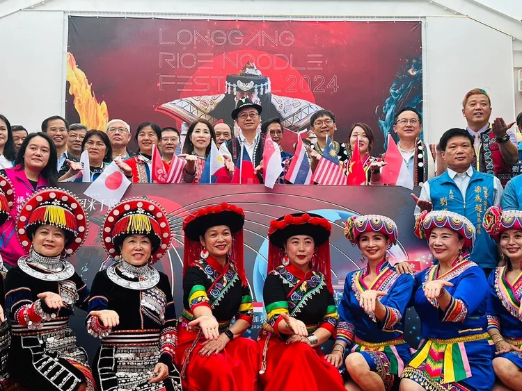 桃園龍岡米干節4月20日登場。桃園市府提供