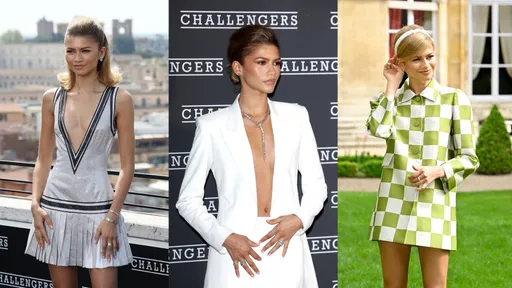 每次亮相都是時尚秀! 贊妲雅套中空裝「靈蛇」攀附美胸間