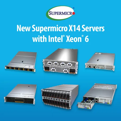 Supermicro發表X14伺服器系列　未來將支援Intel Xeon 6