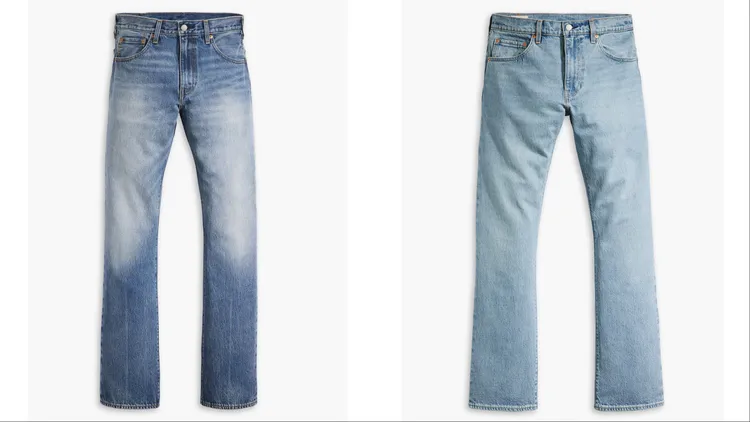 Levi’s 517 Bootcut西部靴型丹寧褲，各4390元。品牌提供