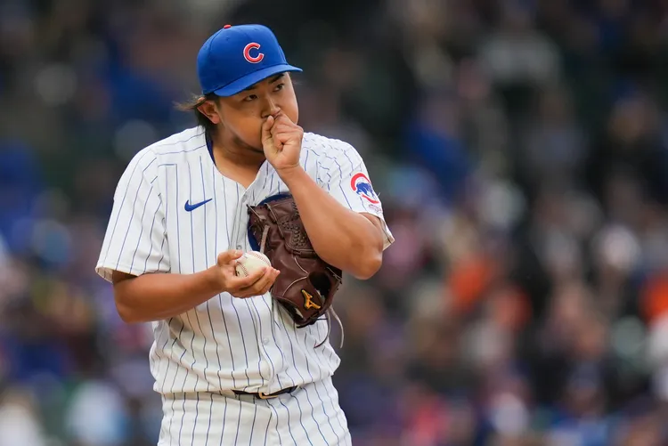 今永昇太大聯盟初登板就贏球。  美聯社