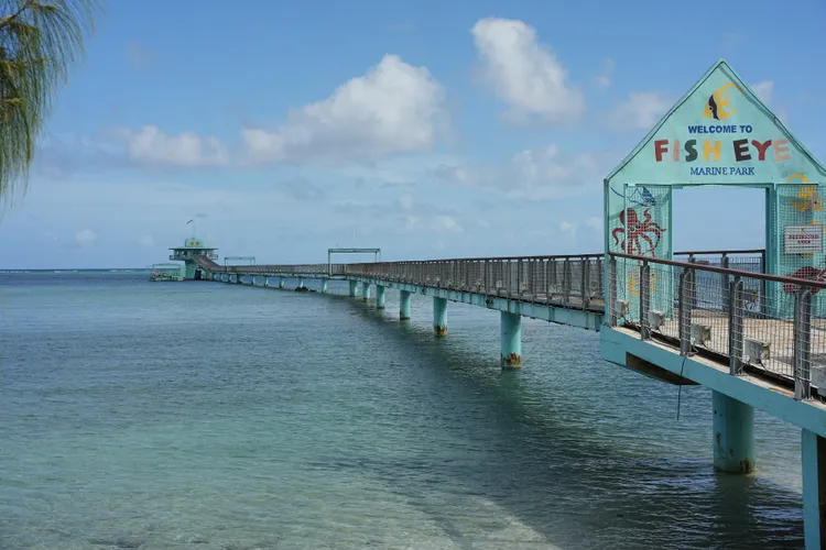 「魚眼公園」是關島地標性景點之一。StellAH.攝