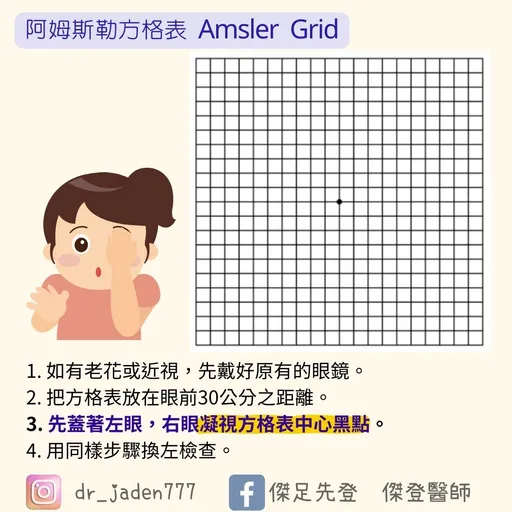 快看這方格表!小心「視力殺手」上門 有4情況可能已罹病