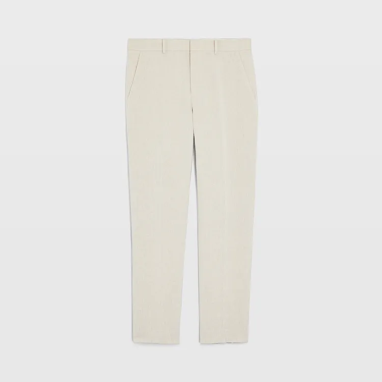 Club Monaco 男士麻質休閒長褲，6900元。品牌提供