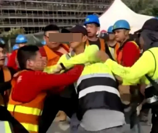 大潭電廠勸阻違停爆衝突!持甩棍砸車 6人大亂鬥