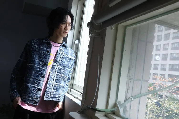 李英宏陪毛小孩走到最後感觸深。彭欣偉攝