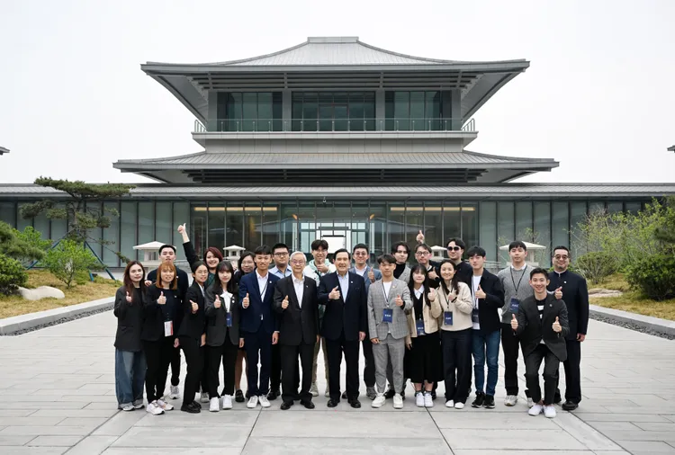 馬英九今是訪中行第六天。馬英九基金會提供