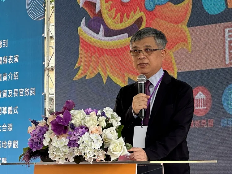 教育部政務次長劉孟奇致詞。教育部提供