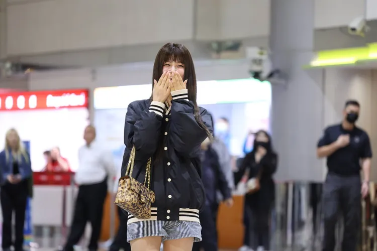 Danielle熱情向現場粉絲打招呼。特勤中心攝