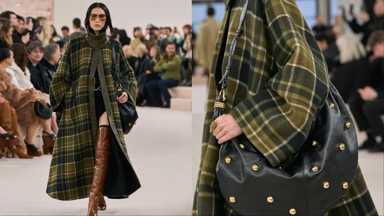 Chloé 2024秋冬系列Look 30。品牌提供