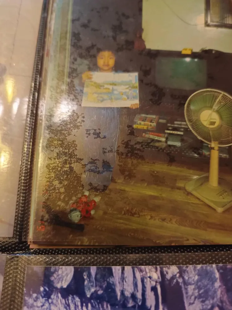 徐巧芯幼時照。徐巧芯提供