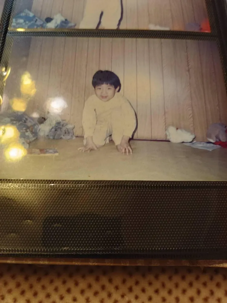 徐巧芯幼時照。徐巧芯提供