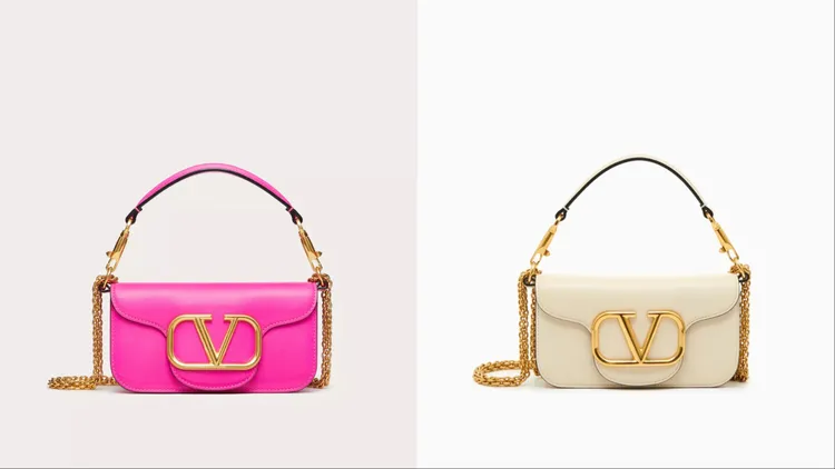 LOCÒ SMALL SHOULDER BAG IN CALFSKIN，各8萬4500元。品牌提供