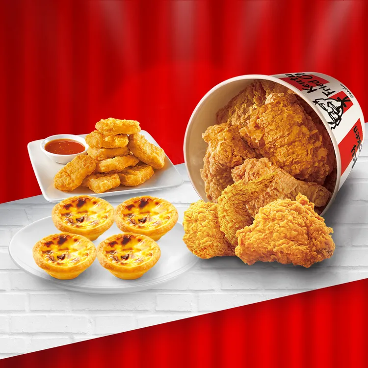 肯德基勞動節優惠桶餐限時5天。業者提供
