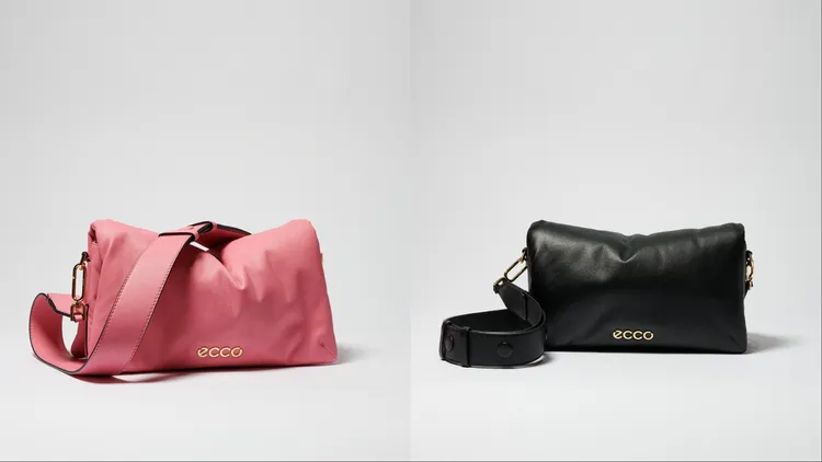 ECCO x NRL「Pinch Bag」限量大型方包 ，各1萬3980元。品牌提供