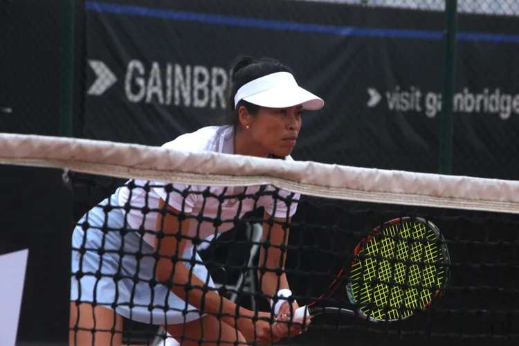 謝淑薇昨出賽。  大會提供