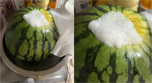 好市多买到「口吐白沫西瓜」 内行人急了:千万别摇晃!会爆炸