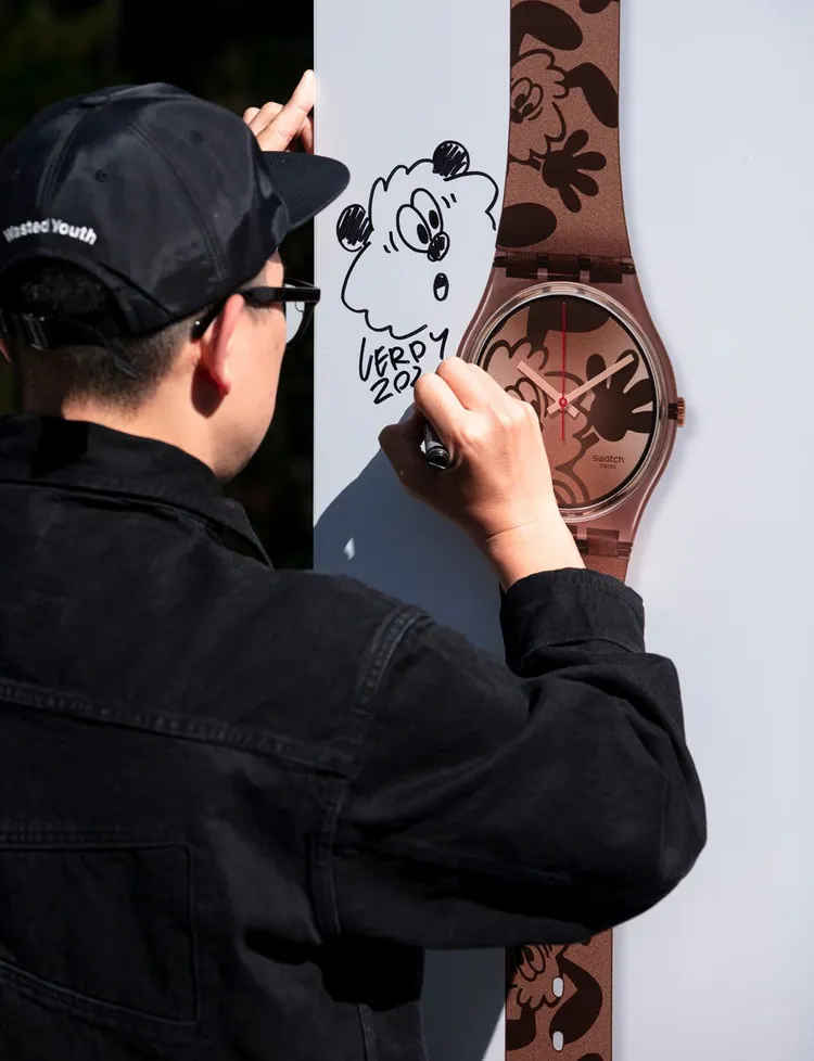 Vick是VERDY筆下最知名的角色。品牌提供