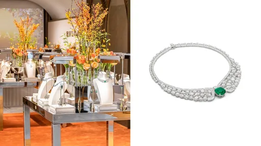 寶格麗頂級珠寶展秀羅馬光輝 這條祖母綠項鍊成VIP圈「人氣王」