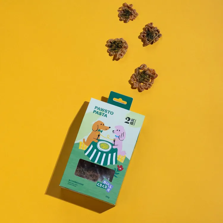 義大利青醬雞肉捲捲麵。業者提供