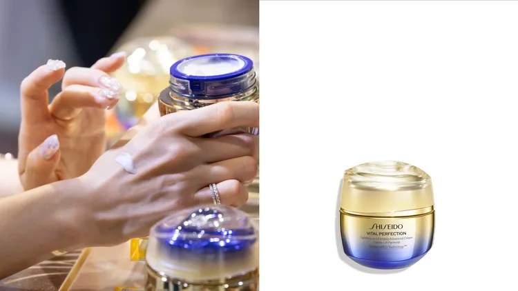 資生堂激抗痕亮采緊緻霜新品可在快閃店中體驗，50ml／4100元。品牌提供