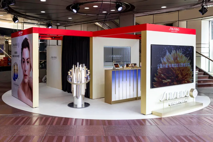 資生堂全新激抗痕系列震撼新品快閃店。品牌提供