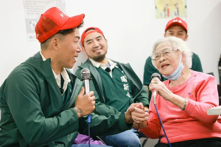 分2隊出外景，只要有姚元浩（右一）在，就不見卜學亮。好看娛樂提供