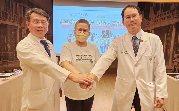 院方為化療病人提供五大策略，傳達五心級服務。奇美醫院提供