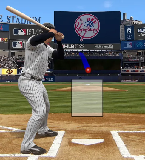 官網剖面圖顯示，1局下半三振那球應為壞球。翻攝自MLB官網。