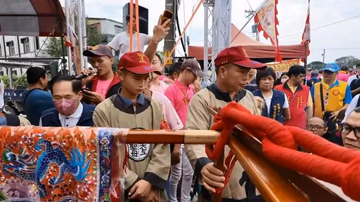 大甲媽神轎班首見三代同堂！從82歲到16歲　祖孫同聲「這是大甲人的榮幸」