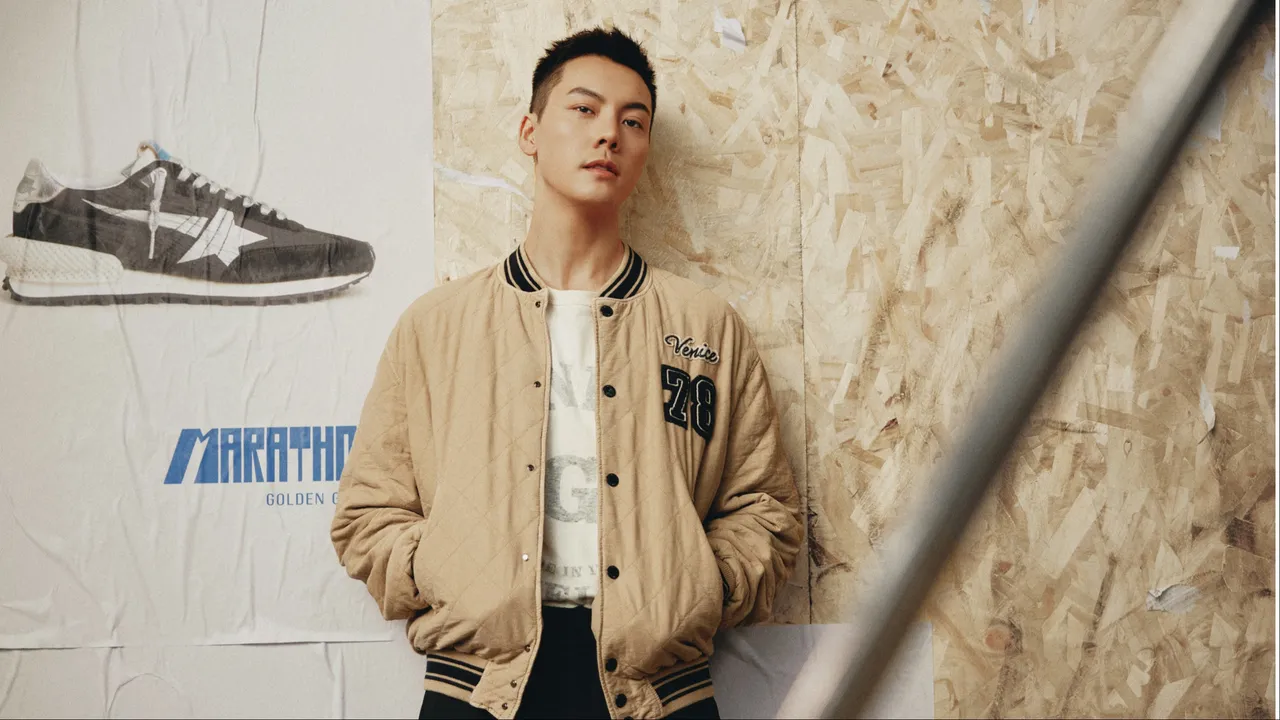 陳偉霆演繹Golden Goose Marathon系列運動鞋。品牌提供